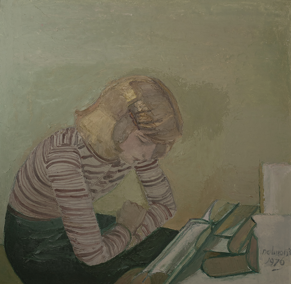 Girl Reading © Koert Delmonte